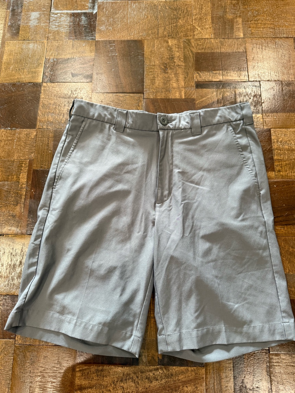 Roundtree & Yorke Light Gray Chino Shorts